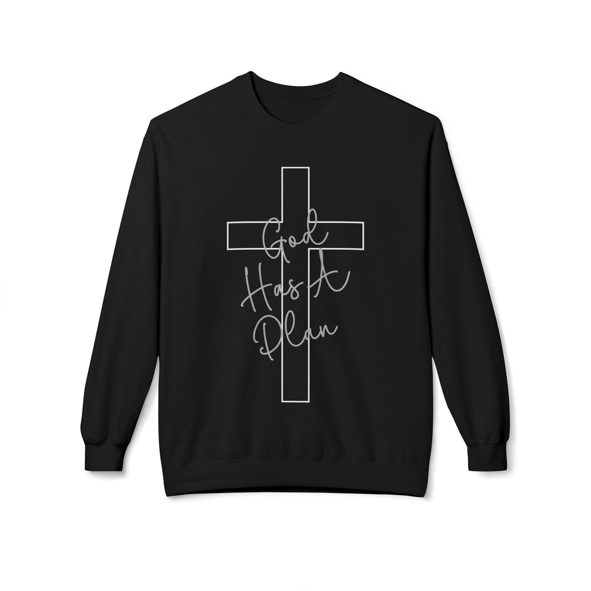 God Has a Plan Crewneck Sweatshirt – Jeremiah 29:11 Christian Pullover
