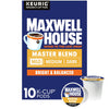 Maxwell House Master Blend Mild Roast K-Cup Coffee Pods, 10 ct Box