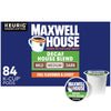 Maxwell House Decaf House Blend Medium Roast K-Cup Coffee Pods, 84 ct Box