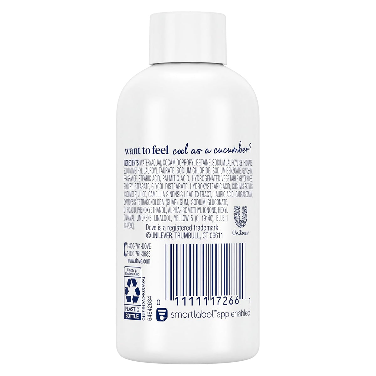 Dove Body Wash 24 Count Refreshing Cucumber and Green Tea Refreshes Skin Cleanser That Effectively Washes Away Bacteria While Nourishing Your 3 oz