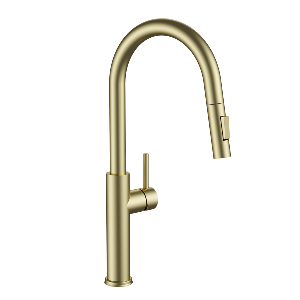 Kitchen Faucet with Pull Down Sprayer Brushed Gold