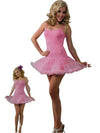Slip Dress with Attached Crinoline