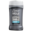 Dove Men+Care Deodorant Stick Clean Comfort 3 oz(Pack of 4)
