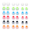 MQIMY Earbud Replacement Tips Silicone Earbud Tips Earbud Covers Fit Most in-Ear Earbuds(Inner Hole 3.8mm -5.1mm) Headphone Ear Tips Earbud Rubber Tips 18 Pairs S M L