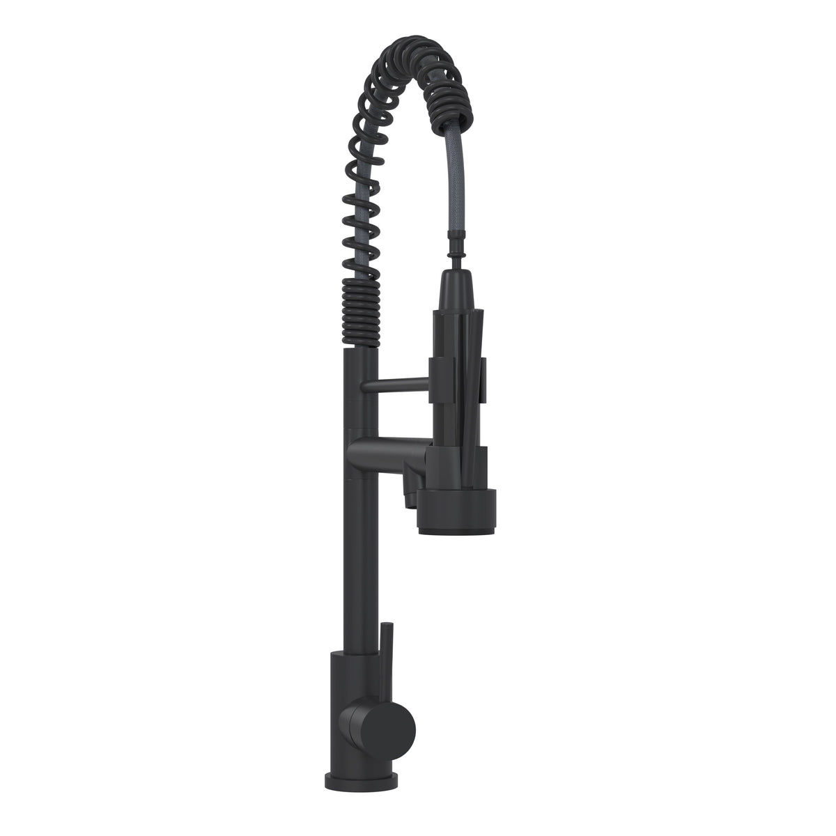 Bothwa Home CUPC Certified 19' Single Handle Kitchen Faucet (Matt Black Finish)