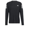 adidas Mens Own The Run Long Sleeve T-Shirt Black XX-Large Tall