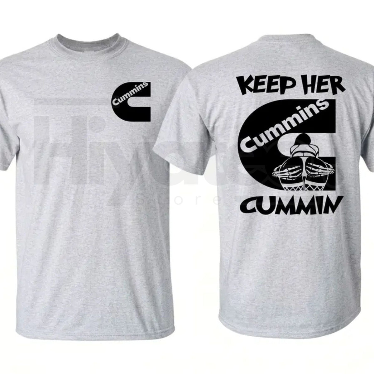 "Diesel Power" – Funny Retro Diesel Truck Streetwear Graphic Top