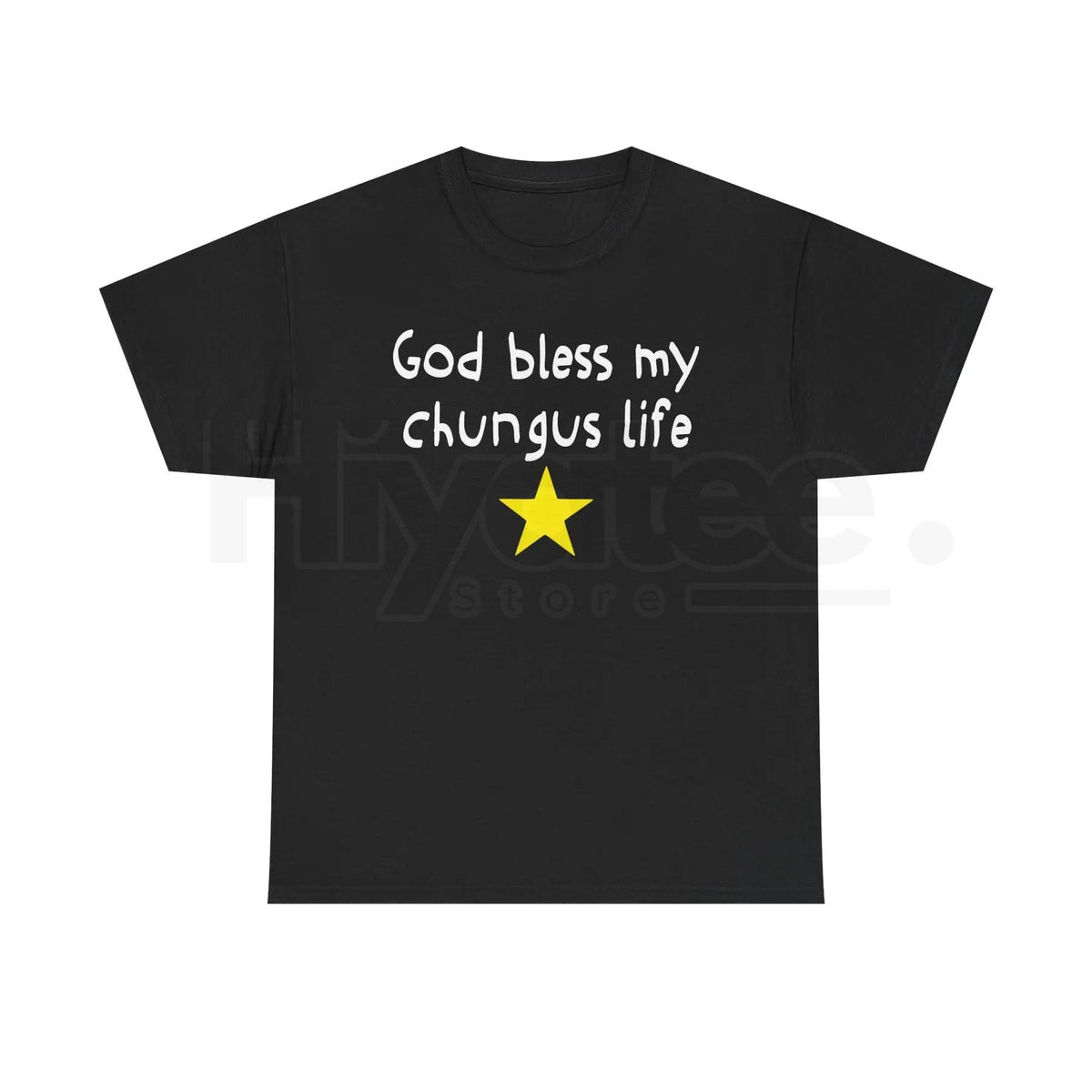 "God Bless My Chungus Life" Funny Meme T-Shirt – 100% Cotton Graphic Tee