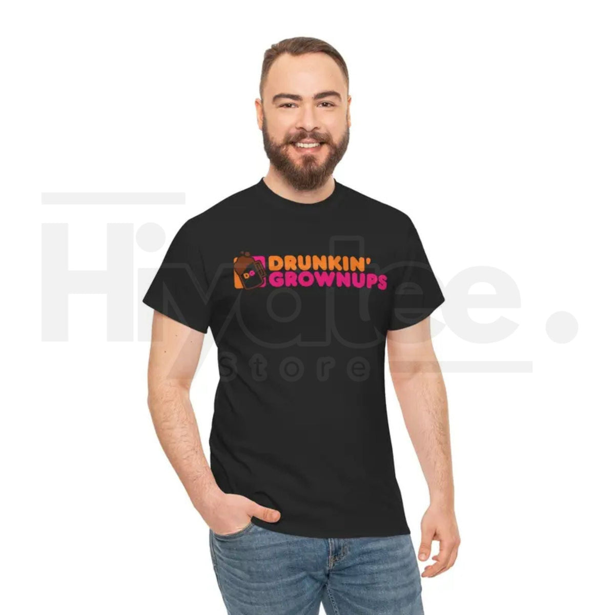 "Drunkin’ Grownups" Viral Funny T-Shirt – Adult Humor Drinking & Party Tee