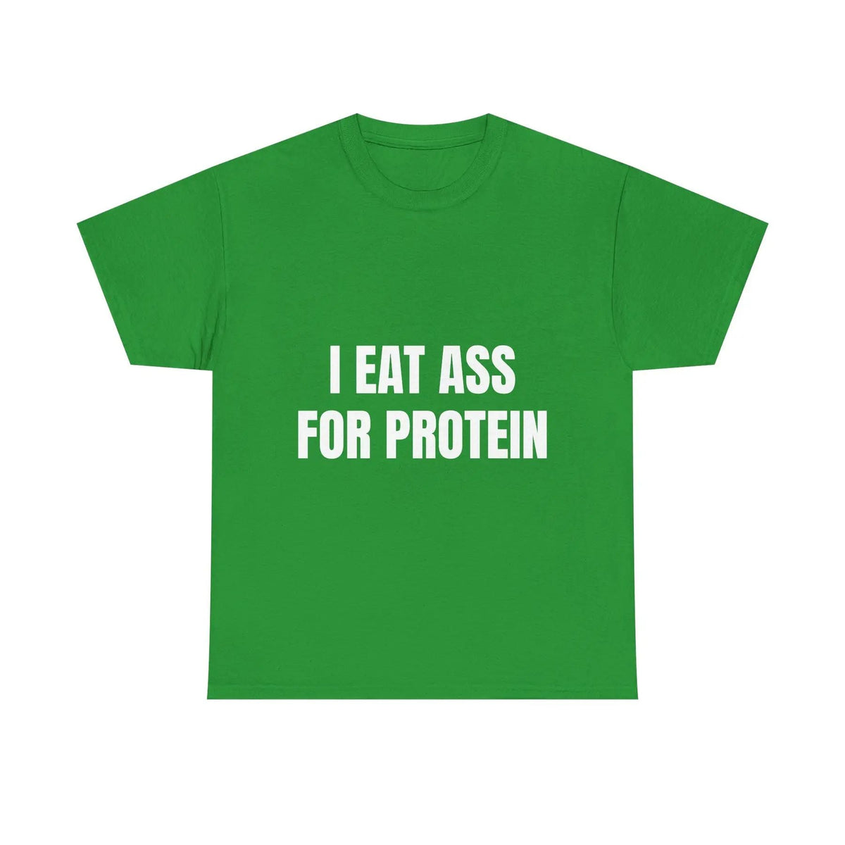 "I EAT THIS FOR PROTEIN" Funny T-Shirt - Viral Gym Shirt, Humorous Workout Tee