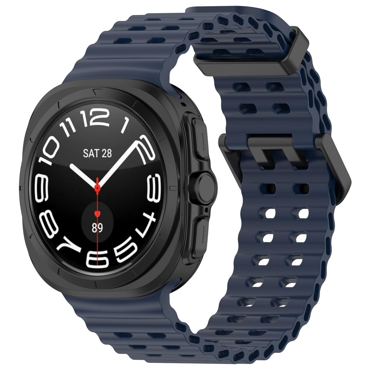 Galaxy Watch Ultra Bands Compatible with Samsung Watch Ultra Band 47mm Silicone Strap for Samsung Watch Ultra 47mm Watch Bands Women Men Replacement Accessory fit Samsung Galaxy Watch Ultra Band