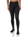 adidas Womens Tall Size Techfit Soccer Long Tights Black