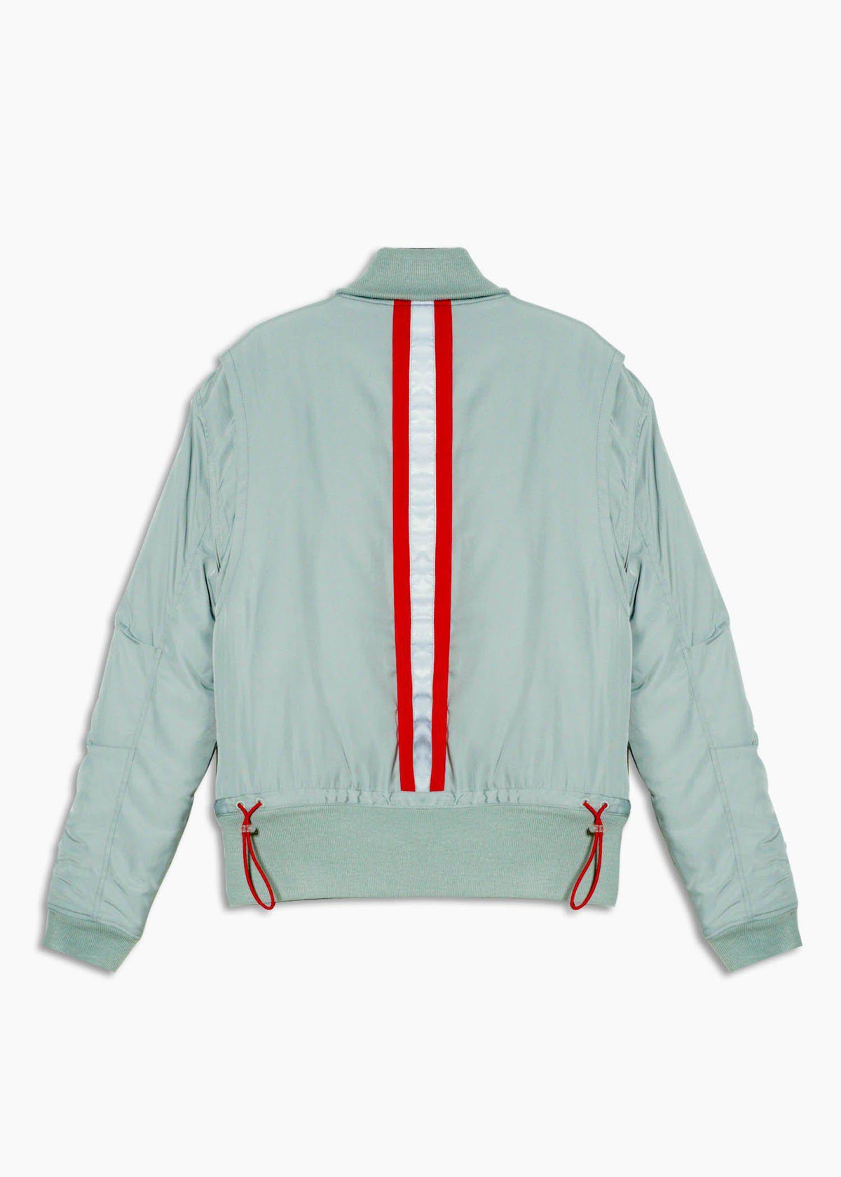 Konus Men's Mock Collar Bomber Jacket in Green