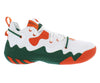 adidas Sm Harden Vol 6 Unisex Shoes Size 12 Color: White/Green/Orange-White