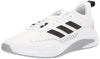 adidas Mens Dlux Trainer Running Shoe White/Core Black/Halo Silver 10