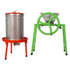 Hydraulic Fruit Wine Press with Fruit and Apple Crusher - Electricity-Free/Water-powered Cider Wine Bladder Press