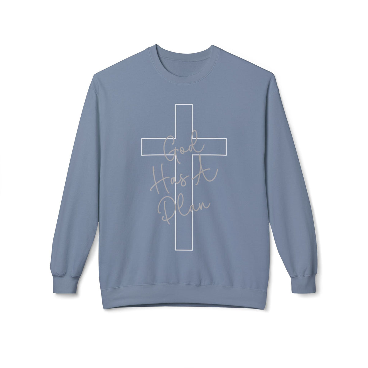 God Has a Plan Crewneck Sweatshirt – Jeremiah 29:11 Christian Pullover