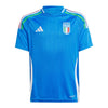 adidas Boys Italy 2024 Home Jersey Blue