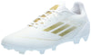 adidas Mens F50 League Firm/Multi Ground Sneaker White/Gold Metallic/White 11