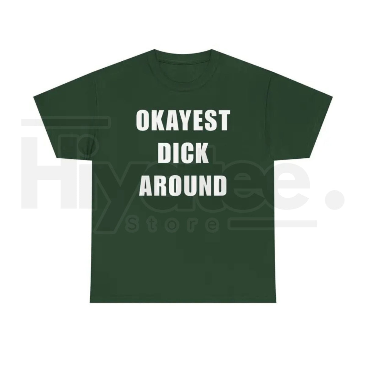 "Okayest Weiner Around" – Funny Sarcastic Unisex Heavy Cotton Top