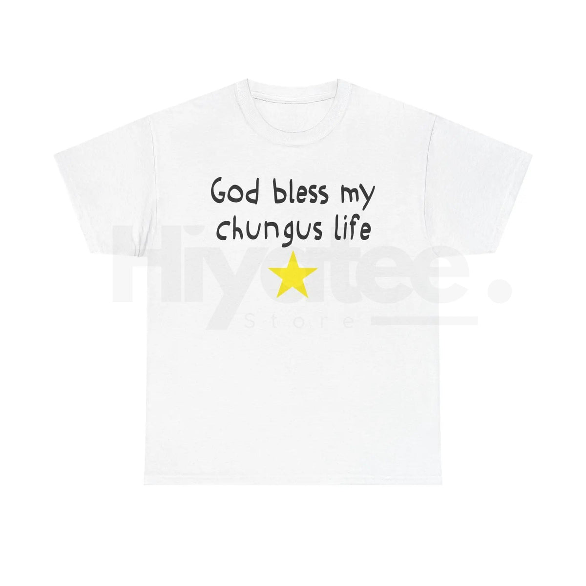 "God Bless My Chungus Life" Funny Meme T-Shirt – 100% Cotton Graphic Tee