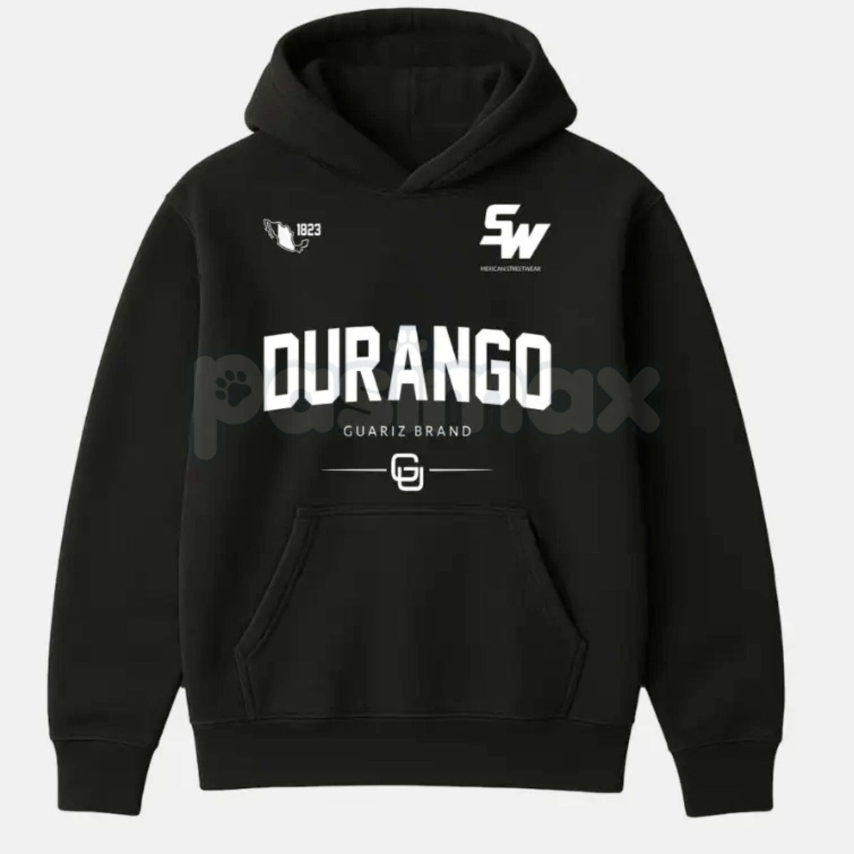 MX STREETWEAR STATE Hoodie – Custom State Pride Pullover, Mexican Culture & Streetwear Graphic Apparel, Unisex