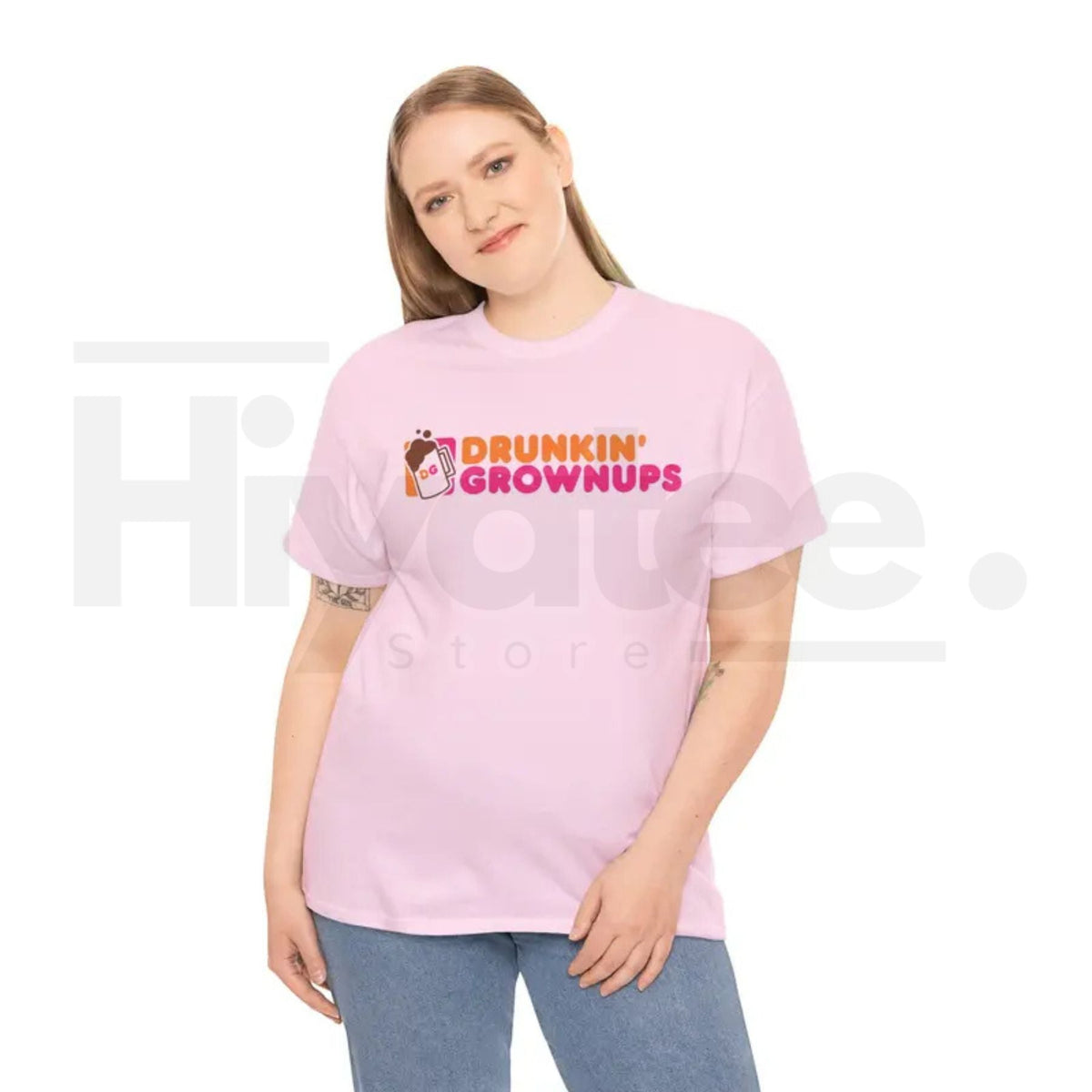 "Drunkin’ Grownups" Viral Funny T-Shirt – Adult Humor Drinking & Party Tee