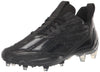 adidas Mens Adizero Football Shoe Black/Black/Black 8