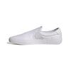 adidas Unisex Vulcraid3r Slip on Running Shoe White/White/Core Black 8 US Men