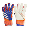 adidas Unisex Match Fingersave Goalie Gloves Lucid Blue/Solar Red/White 11.5