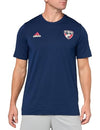 adidas Mens Size Short Sleeve Pre-Game T-Shirt Team Navy Blue/Fc Dallas XX-Large Tall