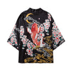 YC6007 Fish in Spring Kimono