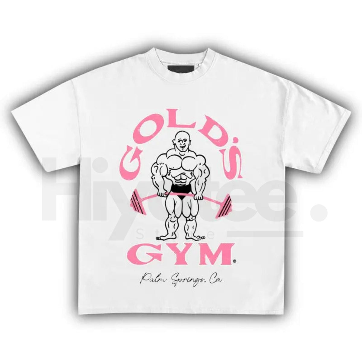 90s Gold's Gym Palm Springs California T-Shirt – Vintage Unisex Heavy Cotton Tee