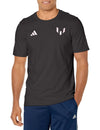 adidas Mens Messi Generic Short Sleeve T-Shirt Black