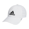 adidas Mens Gameday Structured Stretch Fit Hat Discontinued White/Black Large-X-Large