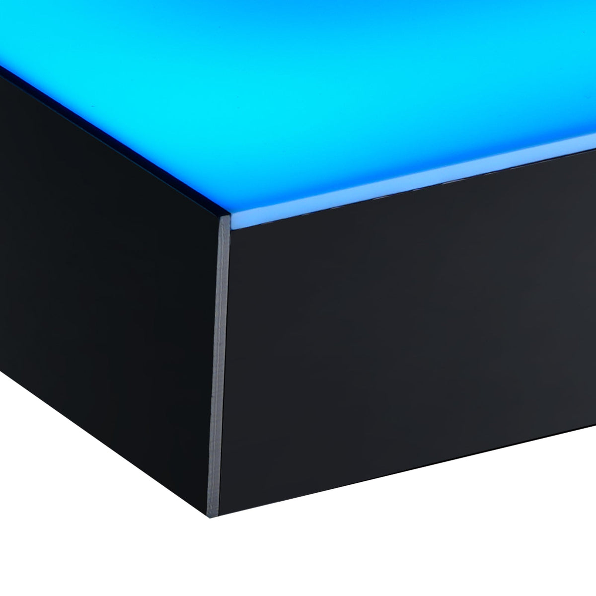 LED Lighted Liquor Bottle Display Bar Shelf RF & App Control 48' 3-Step