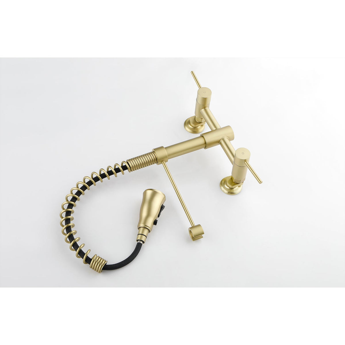 3 Functions Wall Mounted Bridge Kitchen Faucet