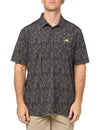 adidas Mens Ultimate365 Power Grid Print Polo Shirt Carbon