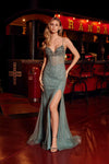 Nox Anabel A1746 Exquisitely Crafted Fitted Tulle Formal Gown