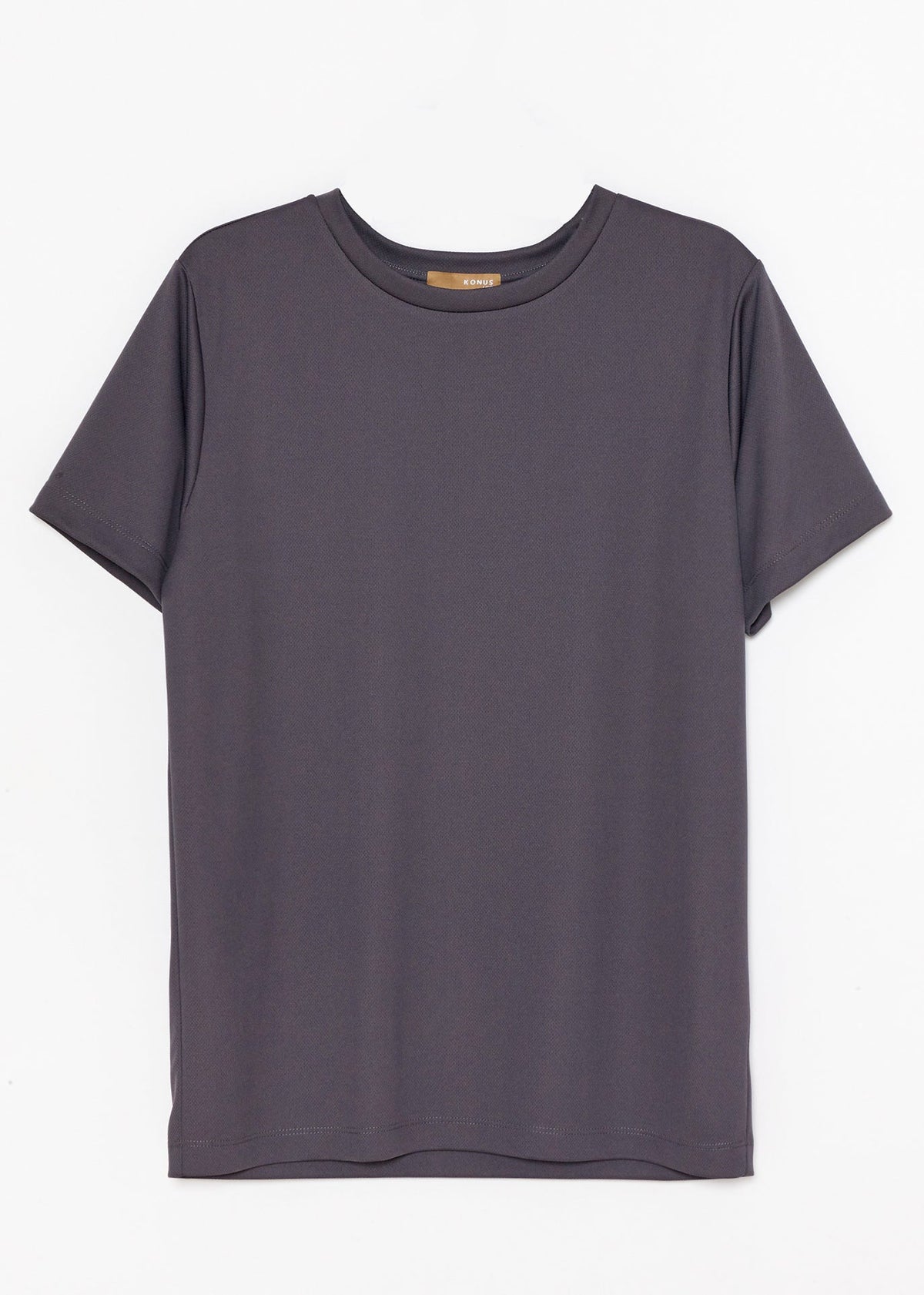 Konus Men's Eco Friendly Reolite Tech T-shirt in Grey