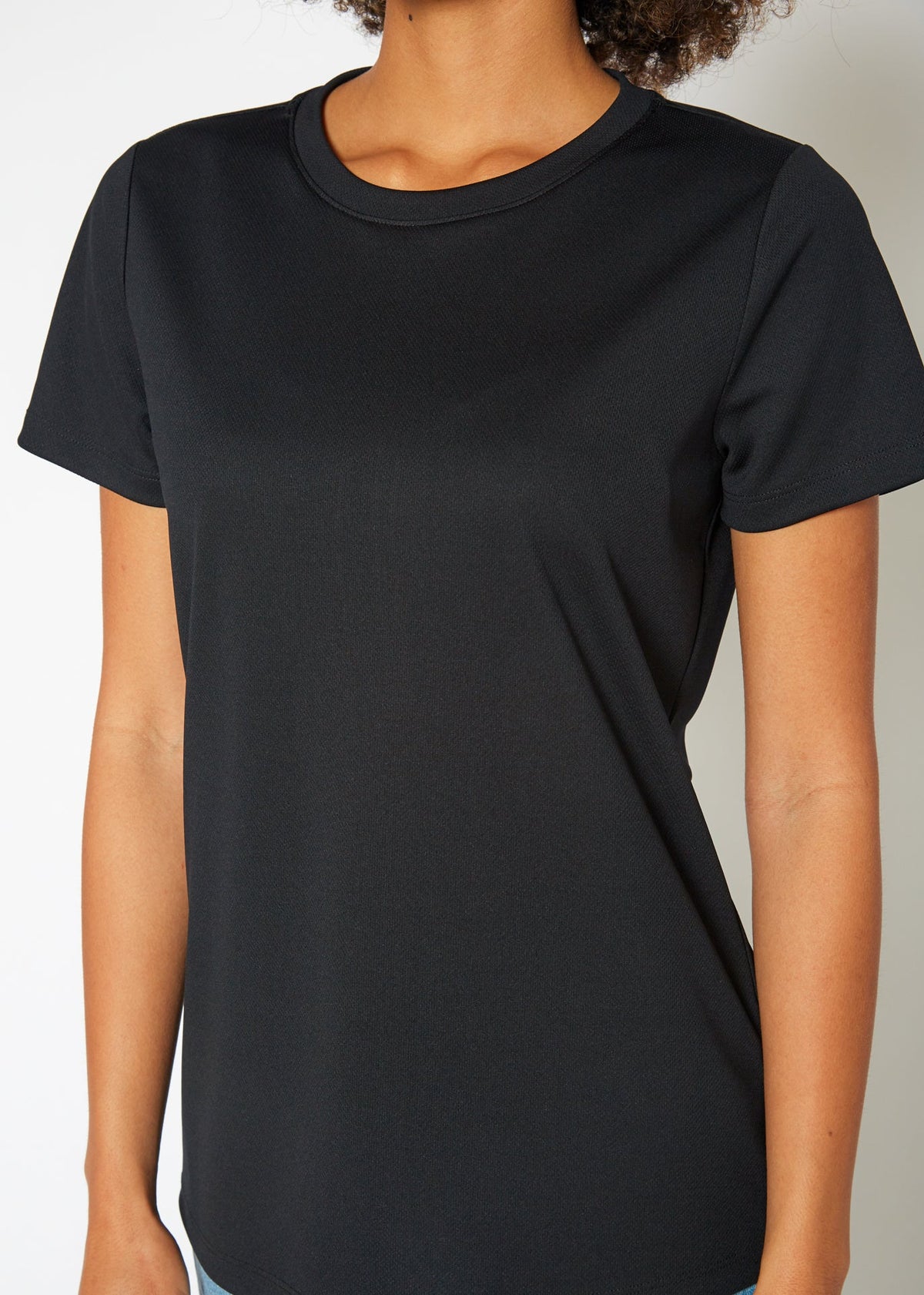 Women's Eco Friendly Reolite Tech T-shirt in Black