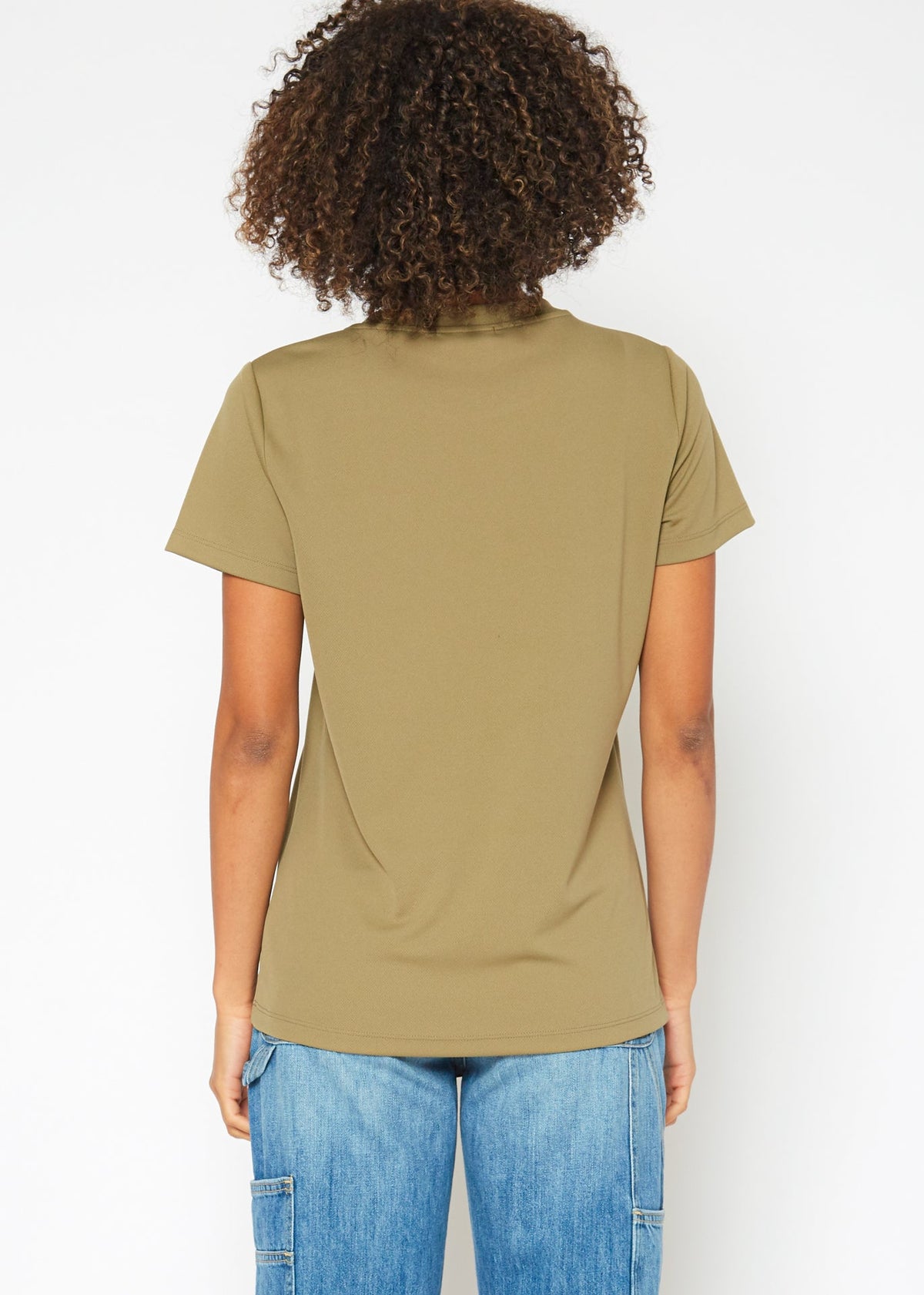 Women's Eco Friendly Reolite Tech T-shirt in Khaki