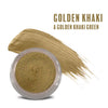 Golden Khaki Any Wear Creme - A Waterproof Multi-tasking creme to powder product for eyes, cheeks & lips. Can be worn anywhere