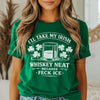 Abolish ICE St. Patrick's Day T-Shirt – Funny Irish Whiskey Neat Feck ICE Tee