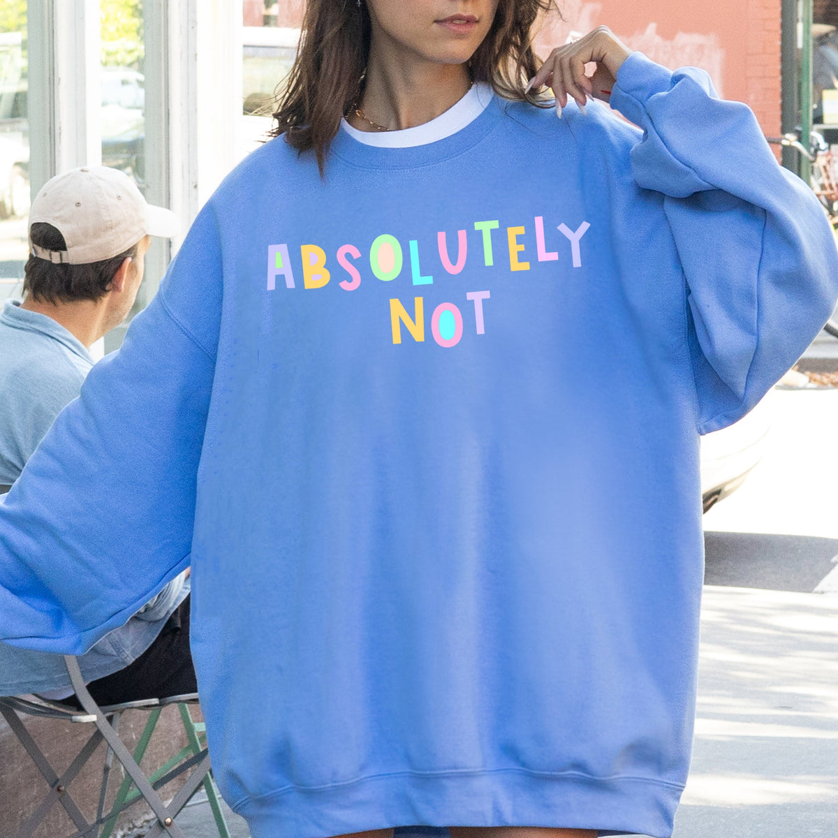 Absolutely Not Positivity Sarcastic Encouraging Mindset Affirmations For Mental Health Awareness Sweatshirt