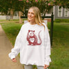 Absolutely Not Possum Valentine’s Sweatshirt: Funny Opossum Meme Heart Sweater