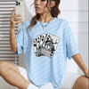 Ace Card Cowboy T-Shirt - Vintage Western Graphic Tee, Gambler Luck Apparel, Unisex Texas Hold'em Shirt