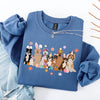Adorable Dogs Easter Bunny Jesus Rabbit Holiday Cheer Edition Deluxe Cozy Fit Sweatshirt