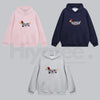 Aelfric Eden Cartoon Dog Hoodie – Embroidered Oversized Pullover