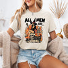 All Men Are Cremated Equally Feminist Witch Halloween Statement Bold Graphic Tee